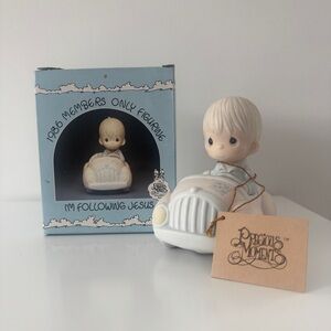 1986 Enesco Precious Moments MEMBERS ONLY I’m Following Jesus PM-862